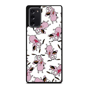 COURAGE THE COWARDLY DOG COLLAGE Samsung Galaxy Note 20 Case Cover COURAGE THE COWARDLY DOG COLLAGE Samsung Galaxy Note 20 Case Cover