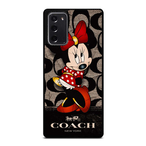 CUTE COACH MINNIE MOUSE Samsung Galaxy Note 20 Case Cover CUTE COACH MINNIE MOUSE Samsung Galaxy Note 20 Case Cover