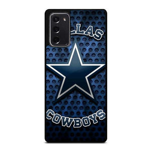 DALLAS COWBOYS BLUE METAL SYMBOL Samsung Galaxy Note 20 Case Cover DALLAS COWBOYS BLUE METAL SYMBOL Samsung Galaxy Note 20 Case Cover
