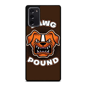DAWG POUND CLEVELAND BROWNS Samsung Galaxy Note 20 Case Cover