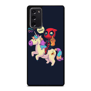 DEADPOOL UNICORN MIDDLE FINGERS Samsung Galaxy Note 20 Case Cover