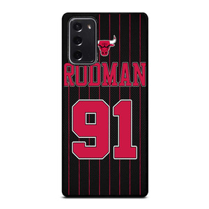DENNIS RODMAN CHICAGO BULLS 2 Samsung Galaxy Note 20 Case Cover