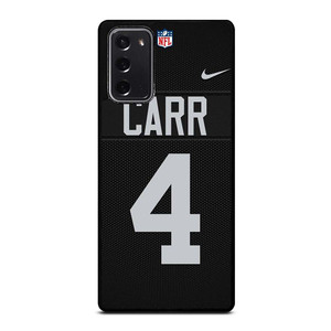 DEREK CARR LAS VEGAS RAIDERS NFL KIT Samsung Galaxy Note 20 Case Cover