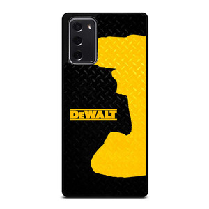 DEWALT TOOL LOGO PLATE Samsung Galaxy Note 20 Case Cover DEWALT TOOL LOGO PLATE Samsung Galaxy Note 20 Case Cover