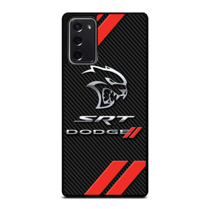 DODGE SRT CARBON LOGO Samsung Galaxy Note 20 Case Cover DODGE SRT CARBON LOGO Samsung Galaxy Note 20 Case Cover