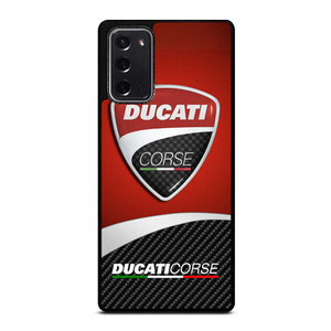DUCATI CORSE LOGO CARBON Samsung Galaxy Note 20 Case Cover DUCATI CORSE LOGO CARBON Samsung Galaxy Note 20 Case Cover