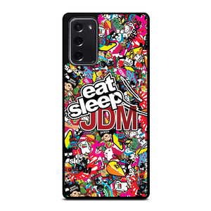 EAT SLEEP JDM STICKERS Samsung Galaxy Note 20 Case Cover EAT SLEEP JDM STICKERS Samsung Galaxy Note 20 Case Cover
