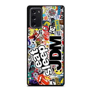 EAT SLEEP JDM Samsung Galaxy Note 20 Case Cover