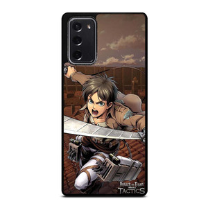 EREN YEAGER ATTACK ON TITAN TACTICS Samsung Galaxy Note 20 Case Cover EREN YEAGER ATTACK ON TITAN TACTICS Samsung Galaxy Note 20 Case Cover