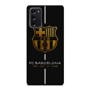 FC BARCELONA MES QUE UN CLUB GOLD Samsung Galaxy Note 20 Case Cover