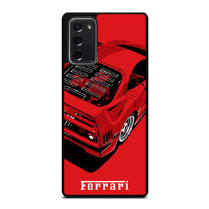 FERRARI F40 ILLUSTRATION Samsung Galaxy Note 20 Case Cover FERRARI F40 ILLUSTRATION Samsung Galaxy Note 20 Case Cover