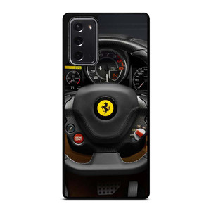 FERRARI STEERING WHEEL Samsung Galaxy Note 20 Case Cover FERRARI STEERING WHEEL Samsung Galaxy Note 20 Case Cover