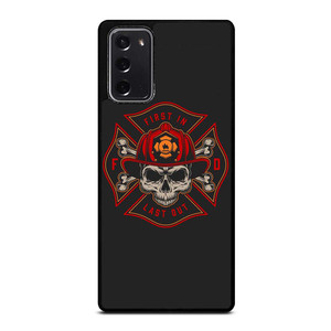 FIREFIGHTER FIREMAN SKULL LOGO Samsung Galaxy Note 20 Case Cover