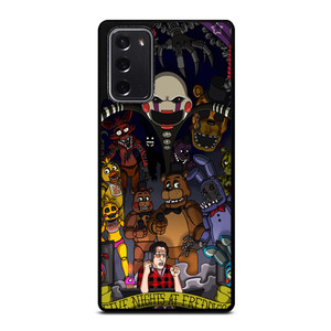 FIVE NIGHTS AT FREDDY'S ALL CHARACTERS Samsung Galaxy Note 20 Case Cover FIVE NIGHTS AT FREDDY'S ALL CHARACTERS Samsung Galaxy Note 20 Case Cover
