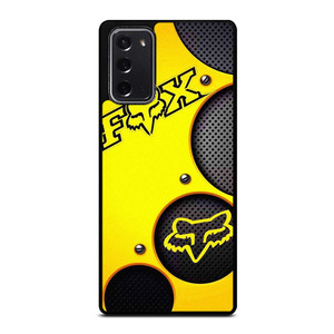 FOX RACING YELLOW METAL Samsung Galaxy Note 20 Case Cover FOX RACING YELLOW METAL Samsung Galaxy Note 20 Case Cover