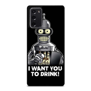 FUTURAMA BENDER QUOTE Samsung Galaxy Note 20 Case Cover FUTURAMA BENDER QUOTE Samsung Galaxy Note 20 Case Cover