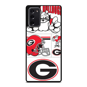 GEORGIA BULLDOGS STICKER COLLECTION Samsung Galaxy Note 20 Case Cover GEORGIA BULLDOGS STICKER COLLECTION Samsung Galaxy Note 20 Case Cover