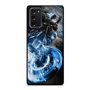 GHOST RIDER BLUE FIRE Samsung Galaxy Note 20 Case Cover GHOST RIDER BLUE FIRE Samsung Galaxy Note 20 Case Cover