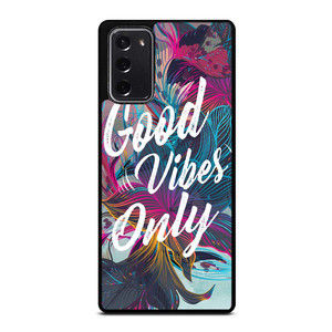 GOOD VIBES ONLY VINTAGE Samsung Galaxy Note 20 Case Cover GOOD VIBES ONLY VINTAGE Samsung Galaxy Note 20 Case Cover