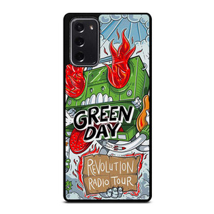 GREEN DAY REVOLUTION RADIO TOUR Samsung Galaxy Note 20 Case Cover GREEN DAY REVOLUTION RADIO TOUR Samsung Galaxy Note 20 Case Cover
