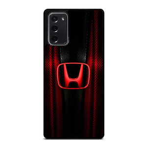 HONDA LOGO RED CARBON Samsung Galaxy Note 20 Case Cover HONDA LOGO RED CARBON Samsung Galaxy Note 20 Case Cover