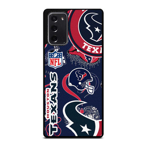 HOUSTON TEXANS NFL STICKER BOMB Samsung Galaxy Note 20 Case Cover HOUSTON TEXANS NFL STICKER BOMB Samsung Galaxy Note 20 Case Cover