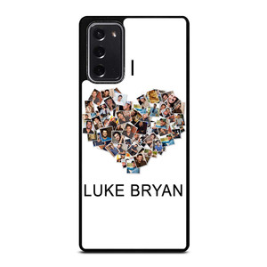 I LOVE LUKE BRYAN COLLAGE Samsung Galaxy Note 20 Case Cover