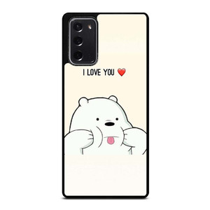 ICE BEAR WE BARE BEARS CUTE Samsung Galaxy Note 20 Case Cover