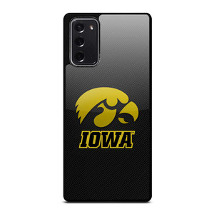 IOWA HAWKEYES CARBON Samsung Galaxy Note 20 Case Cover
