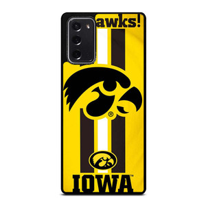IOWA HAWKEYES FLAG Samsung Galaxy Note 20 Case Cover IOWA HAWKEYES FLAG Samsung Galaxy Note 20 Case Cover