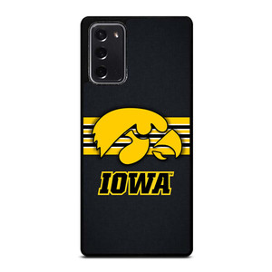 IOWA HAWKEYES STRIPE LOGO Samsung Galaxy Note 20 Case Cover
