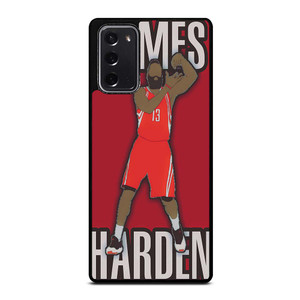 JAMES HARDEN HOUSTON ROCKETS CARTOON Samsung Galaxy Note 20 Case Cover JAMES HARDEN HOUSTON ROCKETS CARTOON Samsung Galaxy Note 20 Case Cover