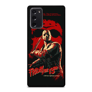 JASON FRIDAY THE 13TH POSTER Samsung Galaxy Note 20 Case Cover JASON FRIDAY THE 13TH POSTER Samsung Galaxy Note 20 Case Cover