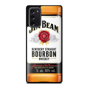 JIM BEAM WHISKEY Samsung Galaxy Note 20 Case Cover JIM BEAM WHISKEY Samsung Galaxy Note 20 Case Cover