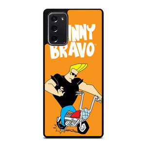 JOHNNY BRAVO CARTOON RIDING BIKE Samsung Galaxy Note 20 Case Cover
