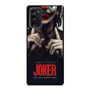 JOKER JOAQUIN PHOENIX PUT ON A HAPPY FACE Samsung Galaxy Note 20 Case Cover JOKER JOAQUIN PHOENIX PUT ON A HAPPY FACE Samsung Galaxy Note 20 Case Cover