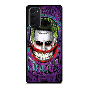JOKER SUICIDE SQUAD ART Samsung Galaxy Note 20 Case Cover JOKER SUICIDE SQUAD ART Samsung Galaxy Note 20 Case Cover