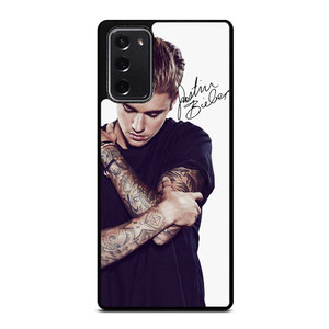 JUSTIN BIEBER SIGNATURE Samsung Galaxy Note 20 Case Cover