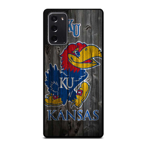 KANSAS JAYHAWKS WOODEN LOGO Samsung Galaxy Note 20 Case Cover KANSAS JAYHAWKS WOODEN LOGO Samsung Galaxy Note 20 Case Cover