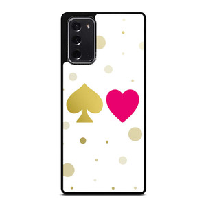 KATE SPADE AND HEART NEW YORK LOGO Samsung Galaxy Note 20 Case Cover KATE SPADE AND HEART NEW YORK LOGO Samsung Galaxy Note 20 Case Cover