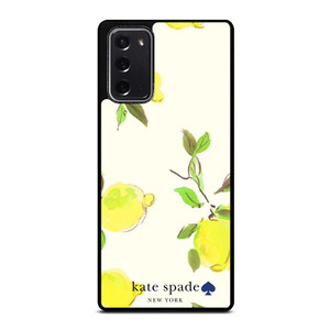 KATE SPADE NEW YORK LEMON Samsung Galaxy Note 20 Case Cover KATE SPADE NEW YORK LEMON Samsung Galaxy Note 20 Case Cover