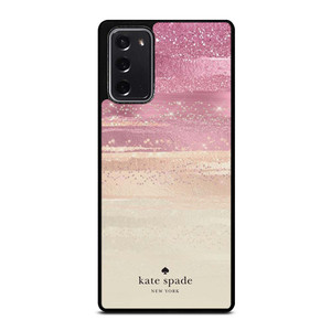 KATE SPADE NEW YORK ROSE GOLD GLITTER Samsung Galaxy Note 20 Case Cover