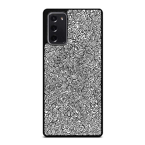 KEITH HARING ABSTRACT Samsung Galaxy Note 20 Case Cover KEITH HARING ABSTRACT Samsung Galaxy Note 20 Case Cover