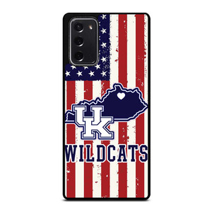KENTUCKY WILDCATS AMERICAN FLAG Samsung Galaxy Note 20 Case Cover