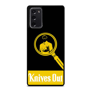 KNIVES OUT DANIEL CRAIG SILHOUETTE Samsung Galaxy Note 20 Case Cover KNIVES OUT DANIEL CRAIG SILHOUETTE Samsung Galaxy Note 20 Case Cover