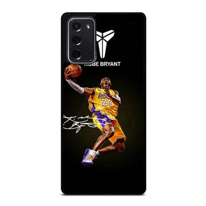 KOBE BRYANT LA LAKERS SIGNATURE Samsung Galaxy Note 20 Case Cover KOBE BRYANT LA LAKERS SIGNATURE Samsung Galaxy Note 20 Case Cover