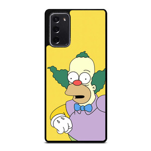 KRUSTY THE CLOWN CARTOON Samsung Galaxy Note 20 Case Cover KRUSTY THE CLOWN CARTOON Samsung Galaxy Note 20 Case Cover