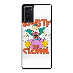 KRUSTY THE CLOWN THE SIMPSONS Samsung Galaxy Note 20 Case Cover KRUSTY THE CLOWN THE SIMPSONS Samsung Galaxy Note 20 Case Cover
