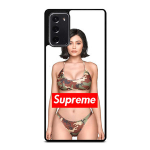 KYLIE JENNER SUPREME CAMO Samsung Galaxy Note 20 Case Cover