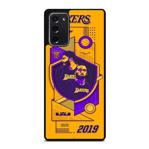 LA LAKERS LEBRON JAMES & ANTHONY DAVIS Samsung Galaxy Note 20 Case Cover LA LAKERS LEBRON JAMES & ANTHONY DAVIS Samsung Galaxy Note 20 Case Cover